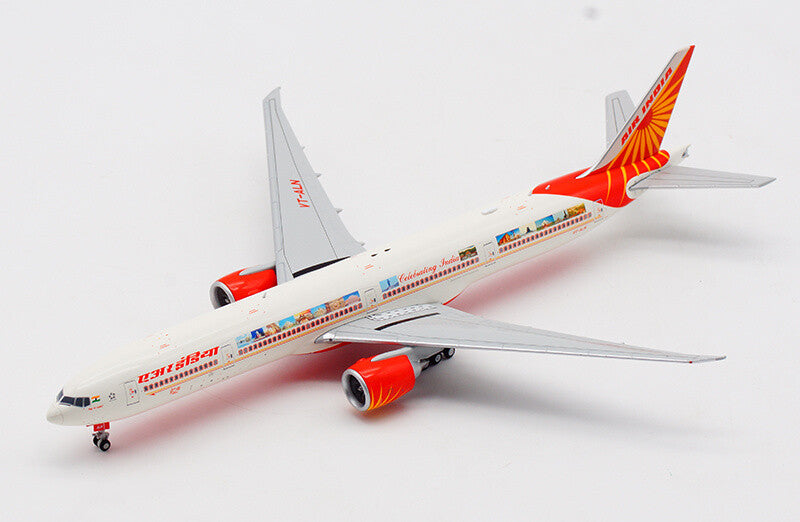 JC Wings Air India FOR BOEING B777-300ER VT-ALN Celebrating Indian 1/400 Plane