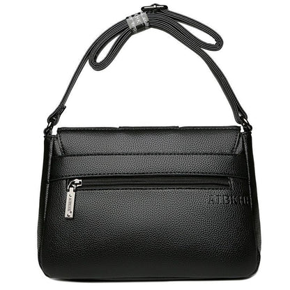 Genuine Leather Bags Handbags Crossbody Purse Messenger Shoulder Pouch 26*9*18CM