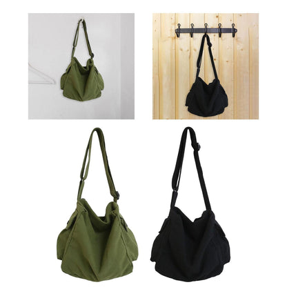 Multifunction Canvas Bag Large Backpack Tote Purse Handbag Retro Shoulder Bags