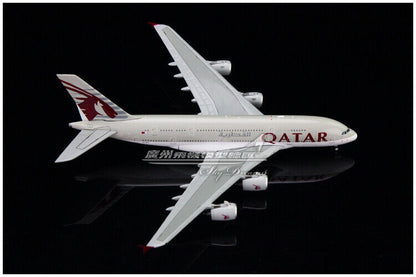 1:400 JC Wings QATAR AIRBUS A380-800 Passenger Airplane Diecast Aircraft Model