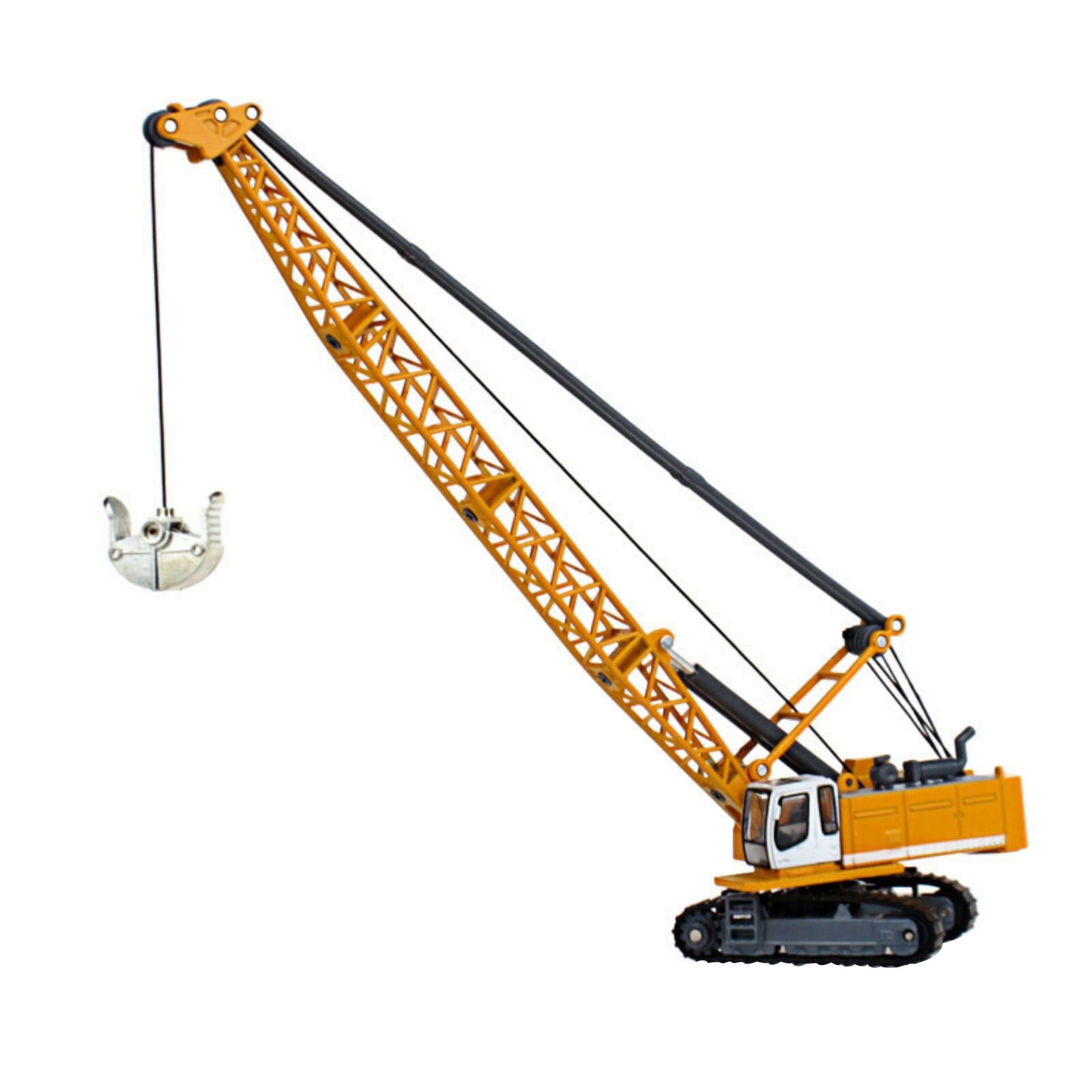 1/87 Scale Diecast Alloy Machinery Crawler Tower Cable Excavator Vehicle Model