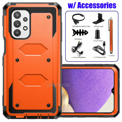 For Samsung Galaxy A32 5G Ultra Shockproof Case Phone Cover w/ Accessories