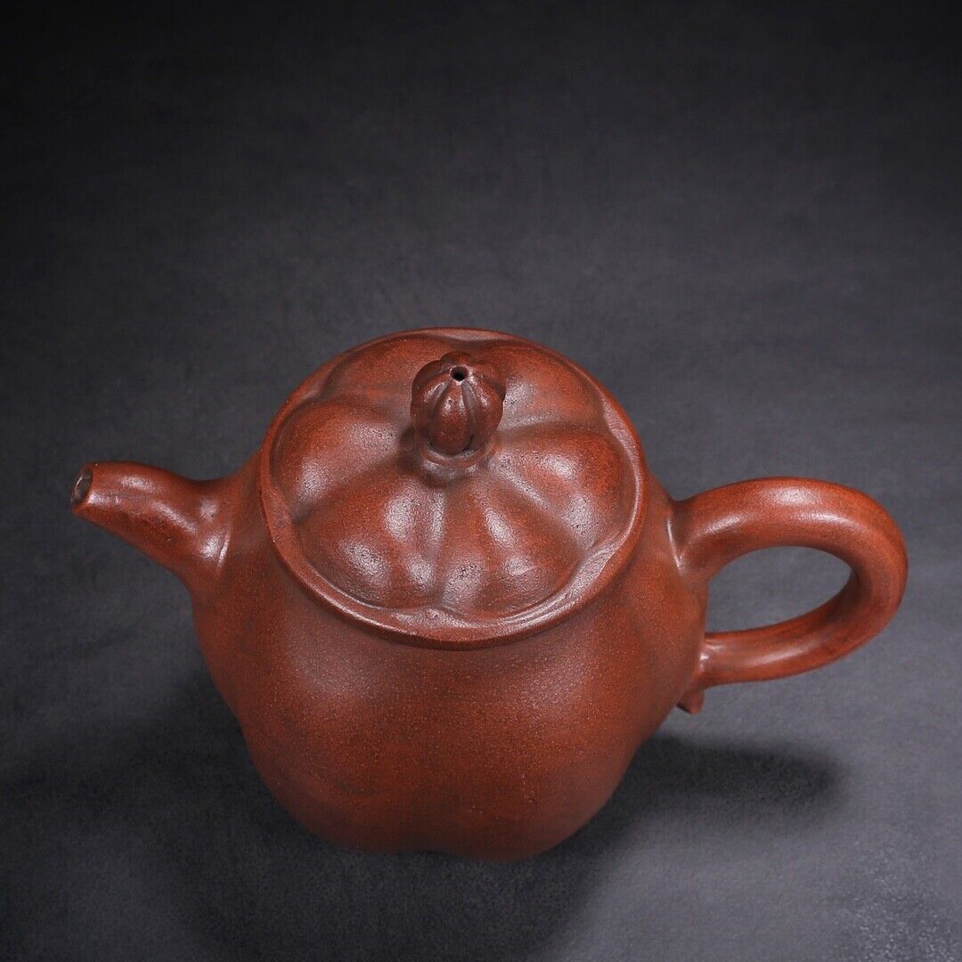 l-0Chinese Yixing Zisha Clay Handmade Exquisite Teapot （凌花 底款：邵友廷）