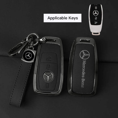 Leather Car Key Case – Premium Full-Cover Protection