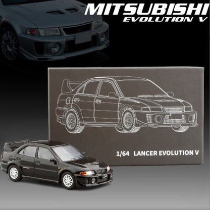 Mitsubishi Lancer Evo 5 V Diecast Model Car Alloy vehicle Toy Gift 1:64 Collecti
