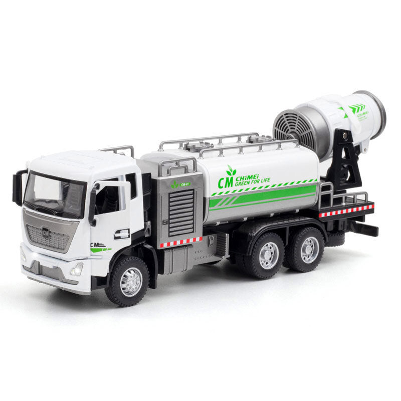 1:50 Water Spray Sprinkler Truck Toy Diecast Model Car Toys for Kids and Boys