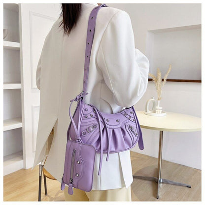 Women Tassel Handbags And Purses Shoulder Bag Crossbody Purse Leather Bags