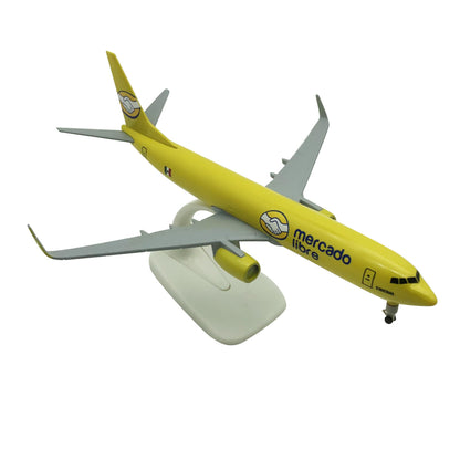 18+ Aircraft B737 Plane Desk Top Display 20cm Diecast Model Mexico Airplane