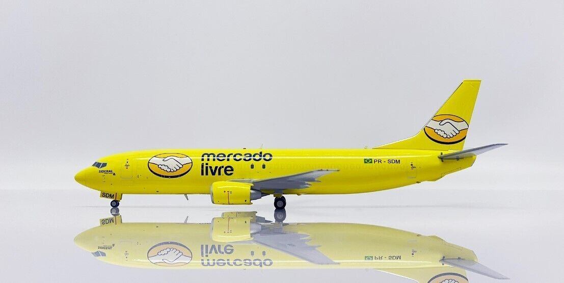 1:200 JC Wings Mercado Livre BOEING 737-400 Passenger Airplane Diecast Model