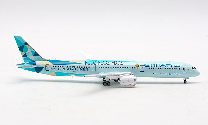 JC Wings Etihad Airways B787-10 A6-BMH From ABU DHABI TO THE WORLD 1:400 Model
