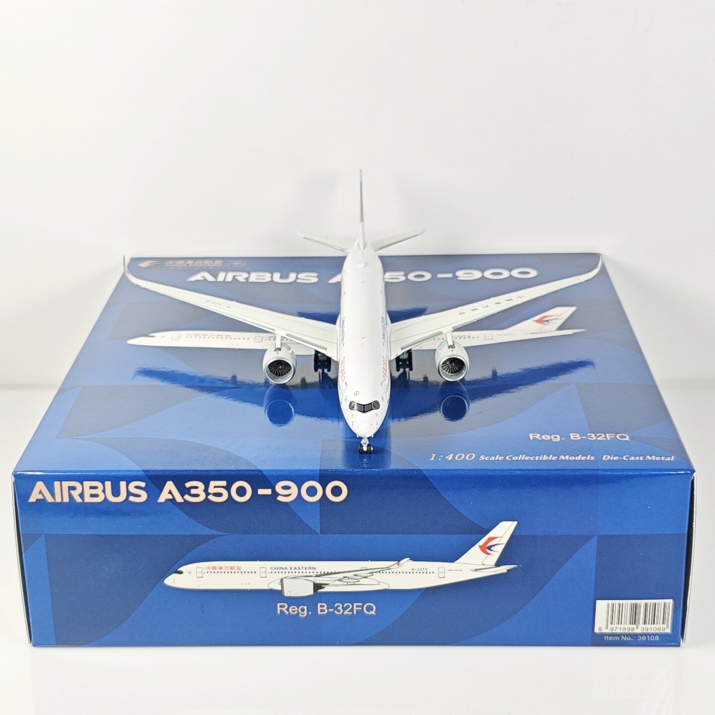 1:400 NG Model CHINA EASTERN AIRBUS A350-900 Passenger Airplane Diecast Model