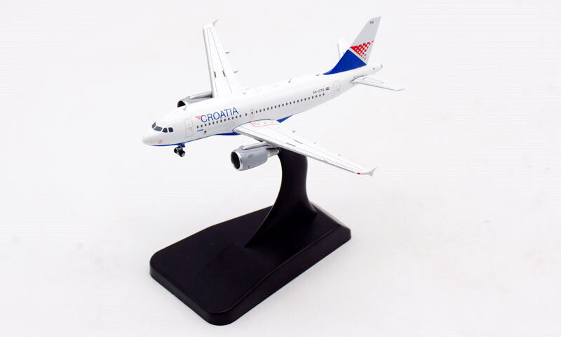JC Wings CROATIA AIRLINES FOR AIRBUS A319 9A-CTG 1/400 Aircraft Pre-built Model
