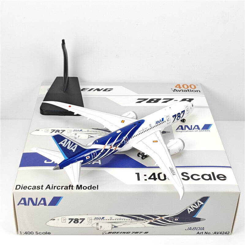 1:400 Aviation ANA BOEING B787-8 Passenger Airplane Diecast Plane Model