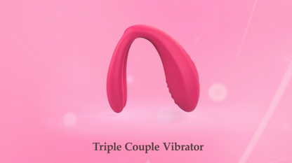 Women Couple Vibrator for Clitoris G-Spot Stimulation Waterproof Rechargable