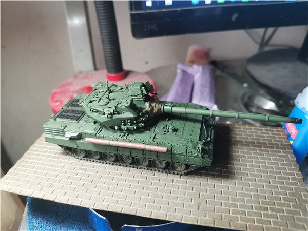 3D Printed 1/72 Russian Project 195 Tank Finished Product