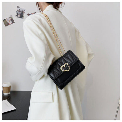 Crossbody Bag Women Simple All-Match Shoulder Bag Summer Fashion Rhombic Pattern
