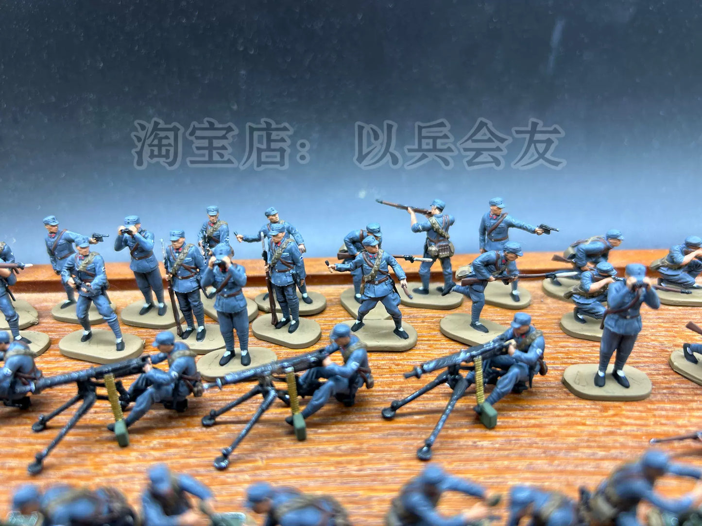 1:72 scene soilder Eighth Route Army War II China battlefield soilder
