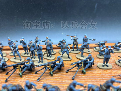 1:72 scene soilder Eighth Route Army War II China battlefield soilder