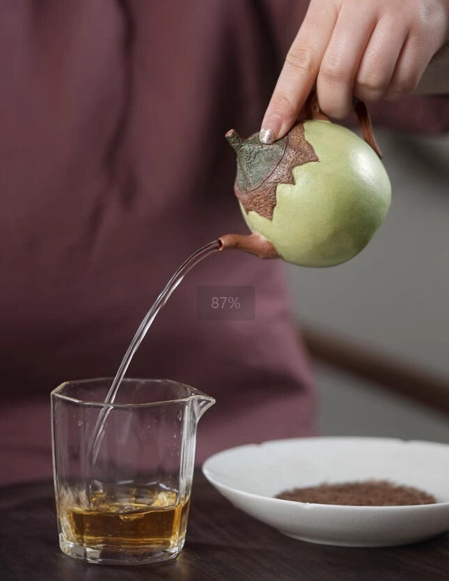 180cc Chinese Yixing Handmade Zisha Teapot Duan Ni Eggplant Hu Gongfu Tea Pot