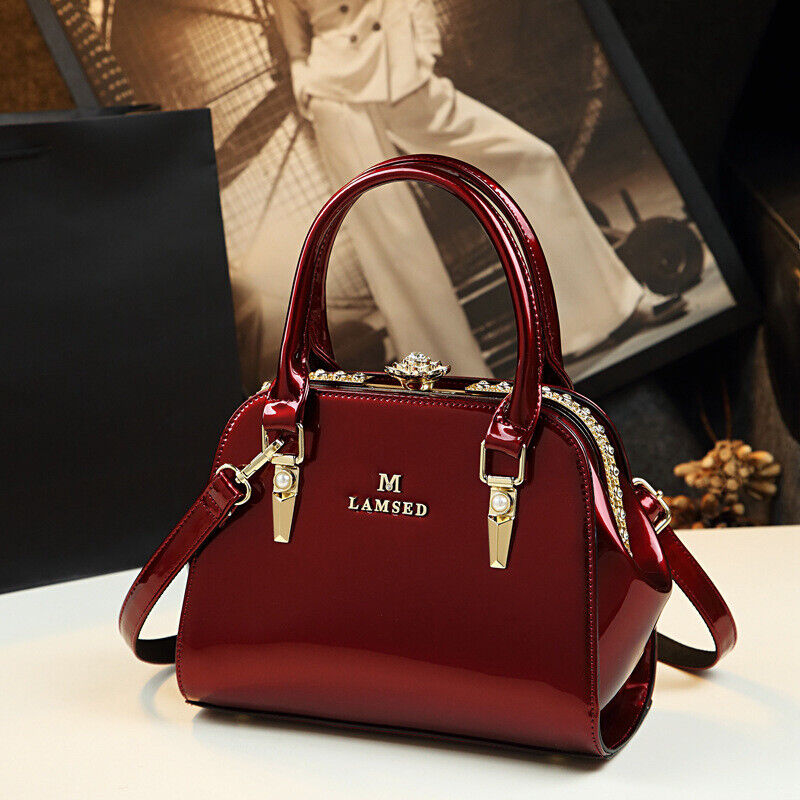 Genuine Leather Lady Bag Middle-aged Mother Bag All-match Handbag Shoulder Messe