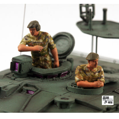 1/72 Challenger Tank Soldier 2 Soldier Model