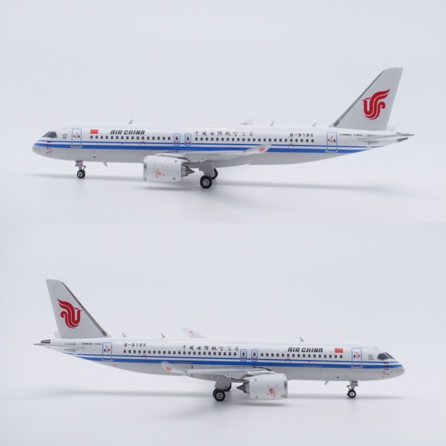 1:400 Phoenix Air China Comac C919 Passenger Airplane Diecast Aircraft Model