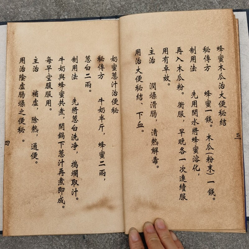 4pc China old books Chinese Medical book "Back to the prescription"