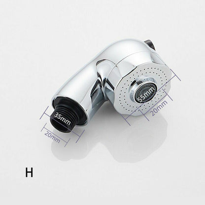 ABS Kitchen Tap Pull Out Parts Faucet Replacement Accessories Small Nozzle Head