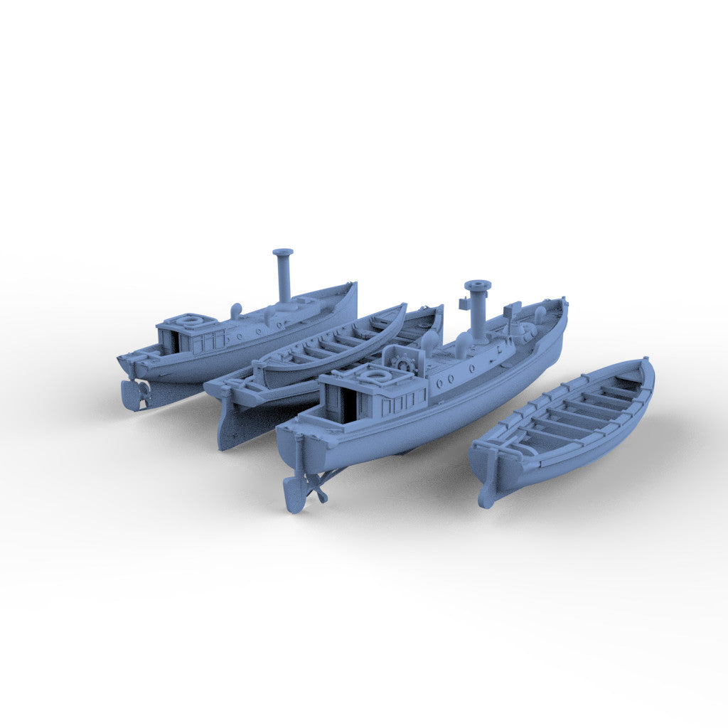 LYCG350390 1/350 Model Upgrade Parts General Purpose Shipborne Small Craft 6