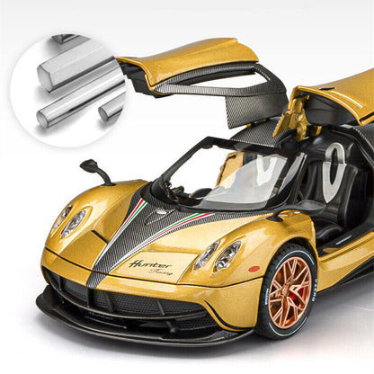 1:24 Pagani Huayra Dinastia Diecast Model Vehicle Toy Car Sound & Light Kid Gift