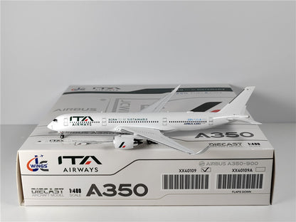 1:400 JC Wings ITA AIRWAYS AIRBUS A350-900 Passenger Airplane Diecast Model