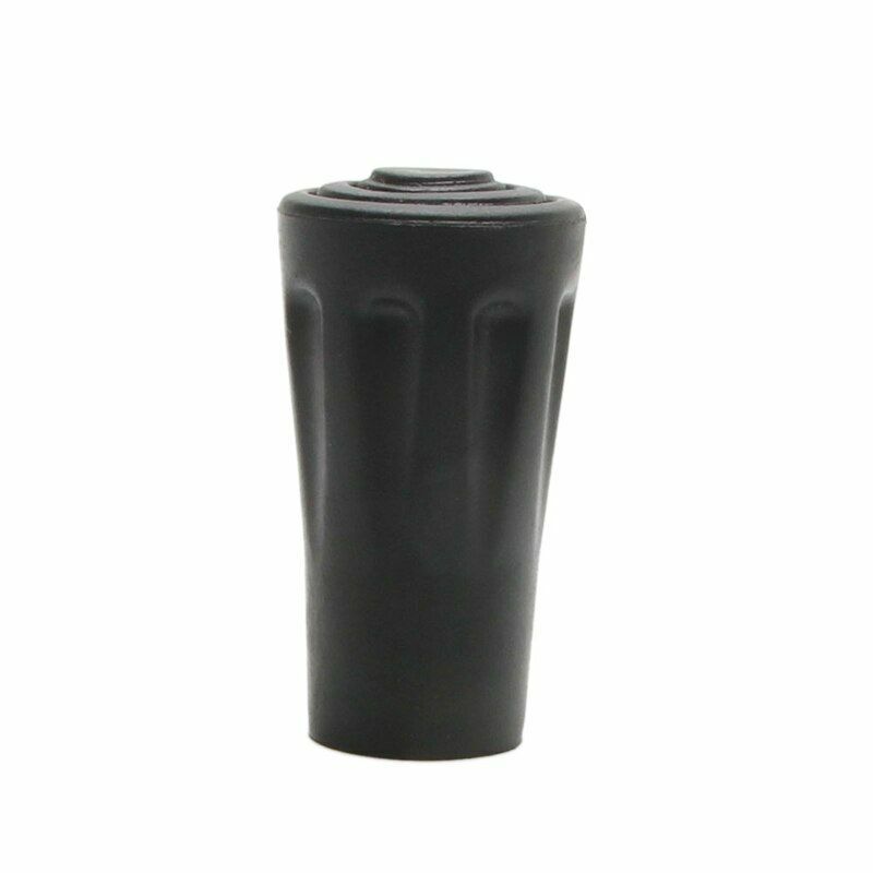 1Pc Anti Shock Walking Stick Telescopic Trekking Hiking Poles Canes Rubber Tips