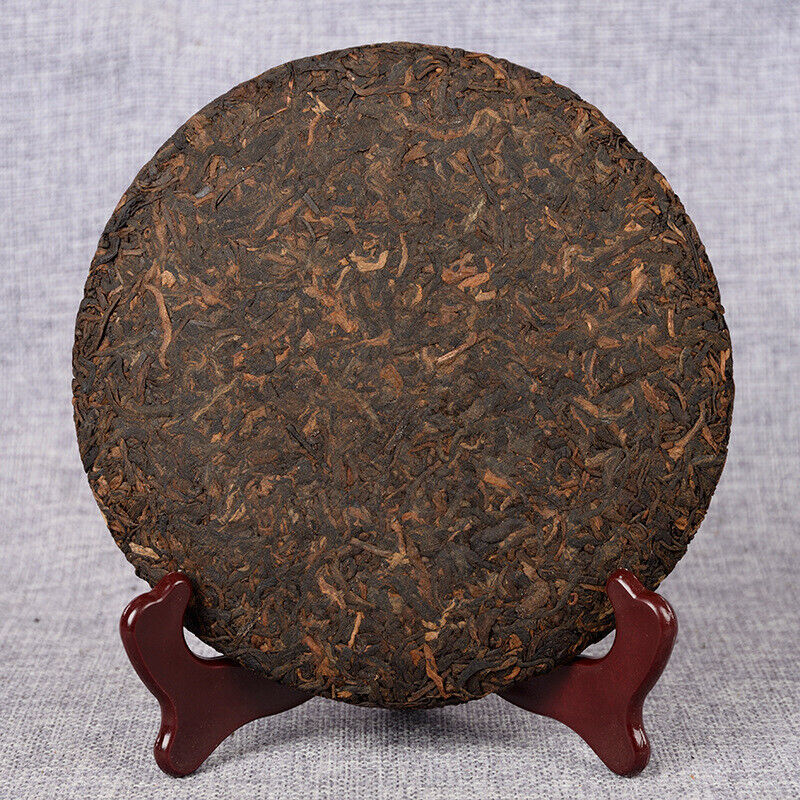 357g Yunnan Tea Puerh Tea Ripe Tea Tea Cake Banzhang Golden Bud Ripe Puer Tea