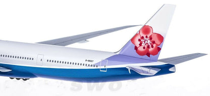 1:200 37CM Hogan CHINA AIRLINES B777-300ER Passenger Airplane ABS Plastic Model