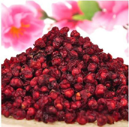 500g Organic Wild Schisandra Chinensis Wu Wei Zi Five Flavor Berry Herbs Wuweizi