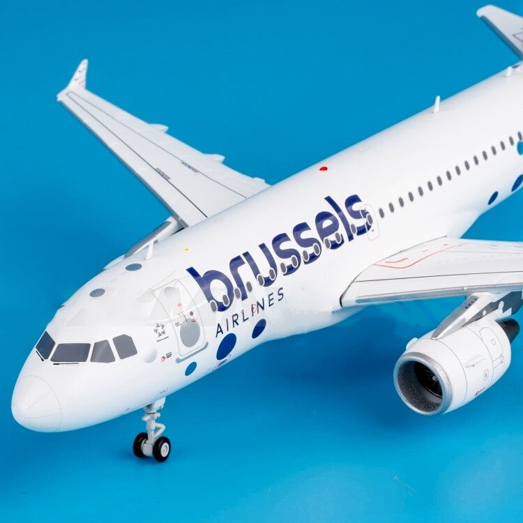 1:200 JC Wings Brussels Airlines Airbus A319 Passenger Airplane Diecast Model