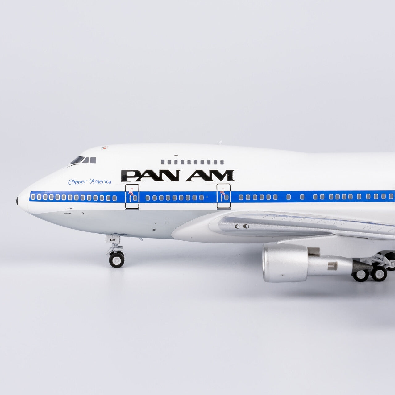 1:400 NGmodels Pan Am Boeing 747SP Passenger Airplane Diecast Model