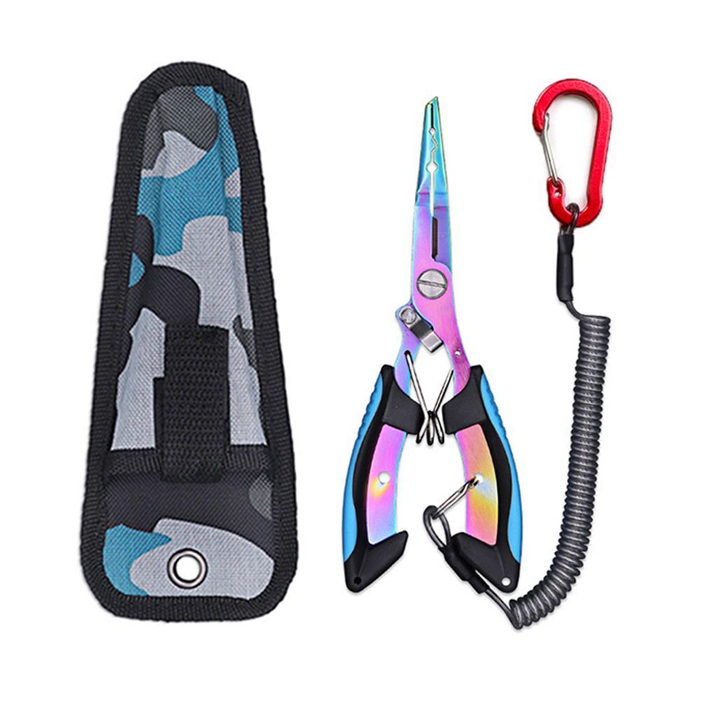 Multifunctional Fishing Pliers Hook Remover Fishing Tool Aluminum Lip Gripper