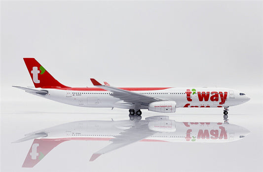 JC Wings t'way For Airbus A330-300 HL8501 1/400 Aircraft Pre-built Model