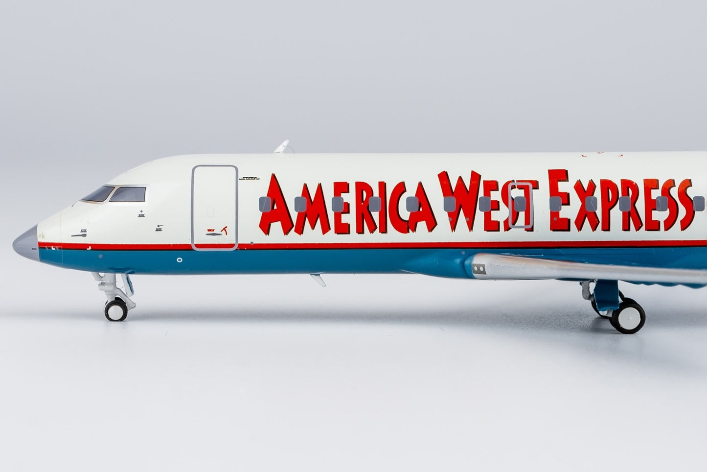 1:200 NGmodels America West Airlines Bombardier CRJ200LR Diecast Plane Model