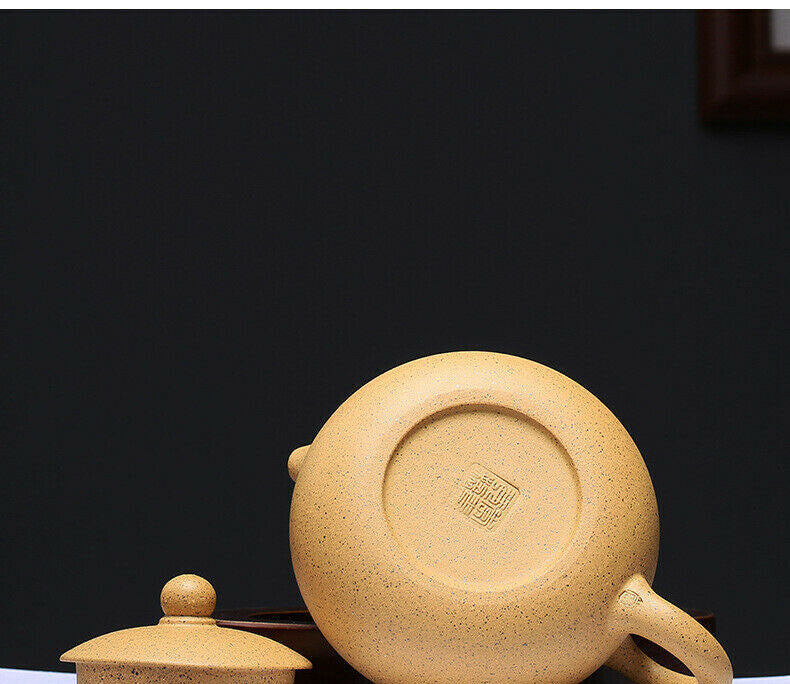 220ml Chinese Yixing Handmade Purple Clay Teapot Xishi Kettle Kung Fu Tea Set