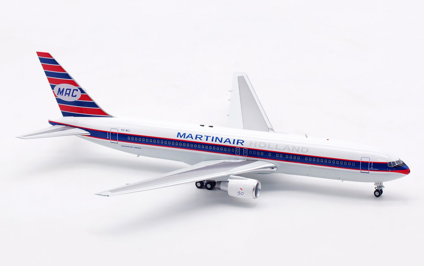1:200 InFlight Martinair B767-300 Passenger Airplane Diecast Aircraft Model