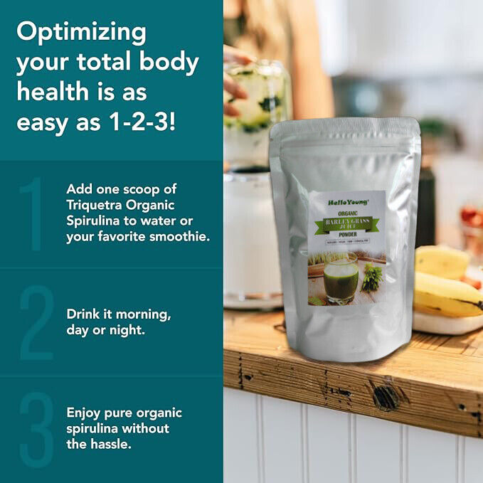 250g Barley ZEN FOCUS PREMIUM TEA LATTE - Barley GREEN GINKGO MACA GINGER