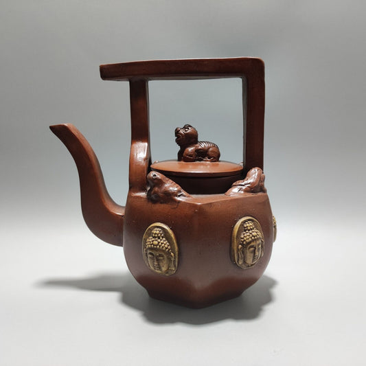 Vintage Chinese Yixing Purple Clay Teapot Zisha Ceremony Teaware Collection Rare