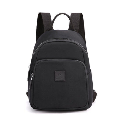 Waterproof Nylon Cloth Backpack Small School Bags School Travel Polyester Zipper
