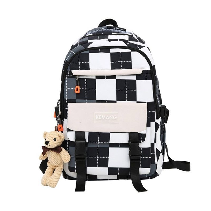 Cute Large Backpack Waterproof Nylon Schoolbag Laptop Traveling Bags 42*29*14 CM