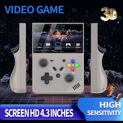 M18 Retro Handheld Game Console, Preinstalled Emulator Built-in 64G
