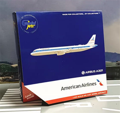 for GeminiJets for American Airlines for Airbus A321 N581UW Piedmont 1:400 model