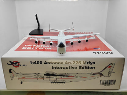 Blue wings Antonov AN-225 Mriya CCCP-82060 Interactive Edition 1/400 Plane Model
