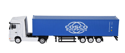 1:87 40GP Metal Shipping Container Truck Model Toy Home Office Decor Gift